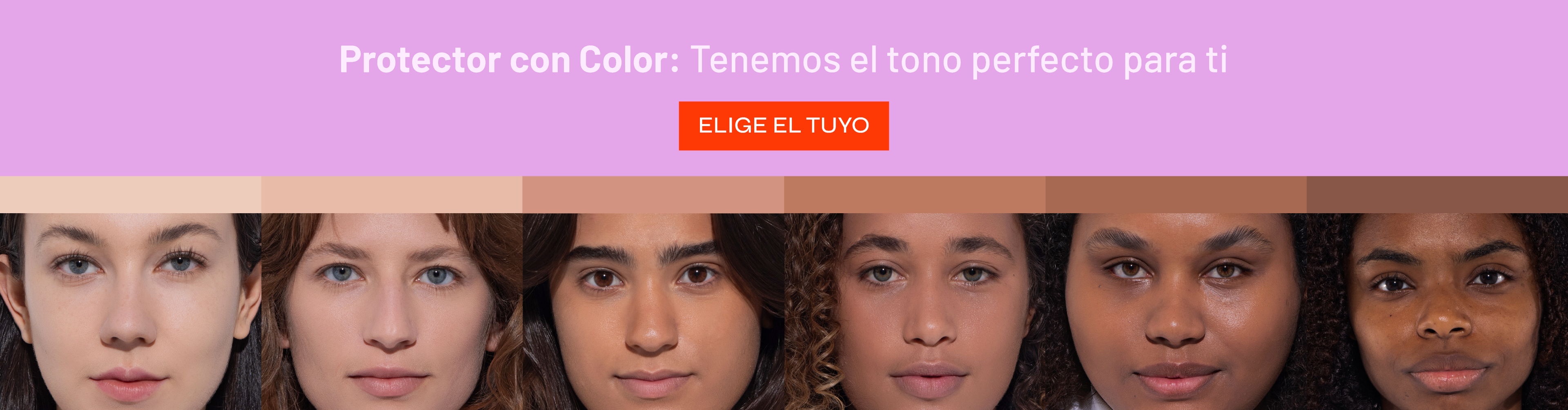 Elige su tono, bloqueador con color en barra ollie 